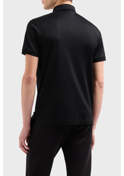 Emporio Armani Erkek Polo Yaka T Shirt Em001704 Af10017 Mc183 Siyah Siyah