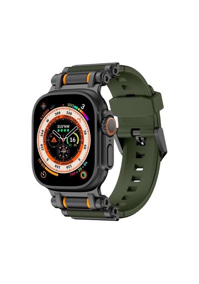 Watch Ultra Uyumlu Döner Silikon Kordon 44/45/46/49 Mm 3 Renkli