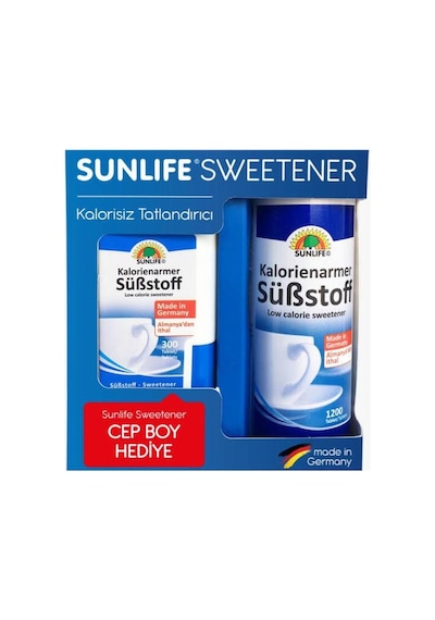 Sunlife Substoff Tatlandırıcı 1200 Tablet + 300 Tablet Hediye