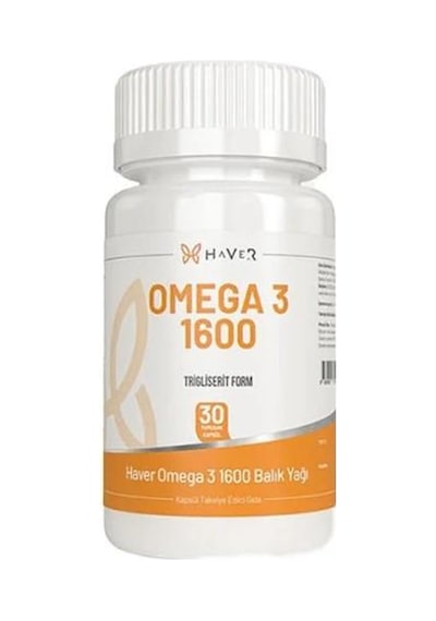 Haver Omega 3 1600 30 Kapsül