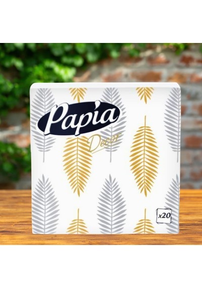 Papia Decor Peçete 20 Yaprak 3'lü