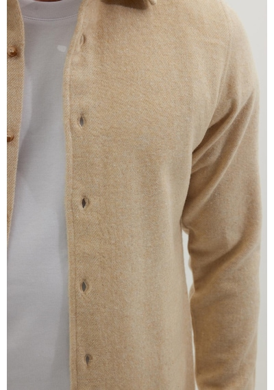 Tudors Erkek Slim Fit Dar Kesim Uzun Kollu Düz Kışlık Oduncu Açık Bej Gömlek-41538 Açık Bej Tudors Erkek Slim Fit Dar Kesim Uzun Kollu Düz Kışlık Oduncu Açık Bej Gömlek-41538 Açık Bej