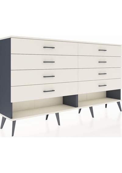 Arges Konsol 8 Çekmeceli 176x30x99 Antrasit-aytaşı Aytası/aytası - Antrasıt Arges Konsol 8 Çekmeceli 176x30x99 Antrasit-aytaşı Aytası/aytası - Antrasıt