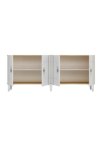 Ka1842dbs Made Konsol Ve Tv Sehpası Safirmeşe-beyaz-sılver 180cm Safirmeşe - Beyaz - Gümüş Ka1842dbs Made Konsol Ve Tv Sehpası Safirmeşe-beyaz-sılver 180cm Safirmeşe - Beyaz - Gümüş
