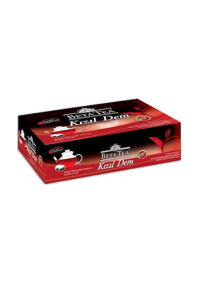 Beta Tea Kızıl Dem Siyah Demlik Süzen Poşet Çay 48 x 3.2 G Beta Tea Kızıl Dem Siyah Demlik Süzen Poşet Çay 48 x 3.2 G