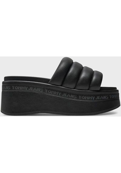 Tommy Jeans Kadın Sandalet En0en02455 Bds Siyah