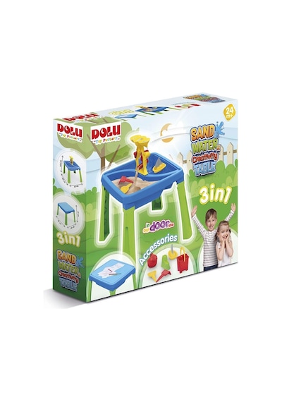 3077 Su Kum Yaratıcılık Masası Mavi