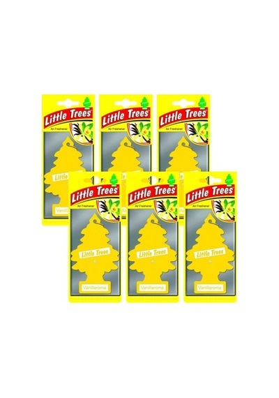 Little Trees Vanillaroma-vanilya Asmalı Oto Kokusu 6 Adet