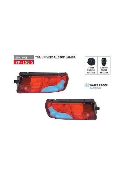 Stop Man Tga Tgx Mavi Soketli 81.25225.6545