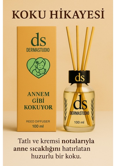 Annem Gibi Kokuyor Tatlı & Yumuşak Premium Bambu Oda Kokusu, 100 Ml Karışık