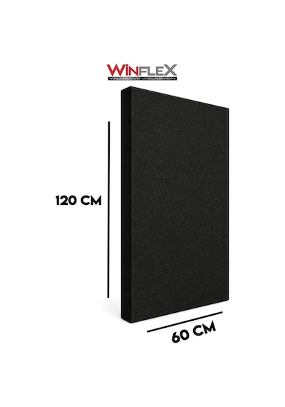 Winflex 60x120 Cm Akustik Kumaş Panel Siyah