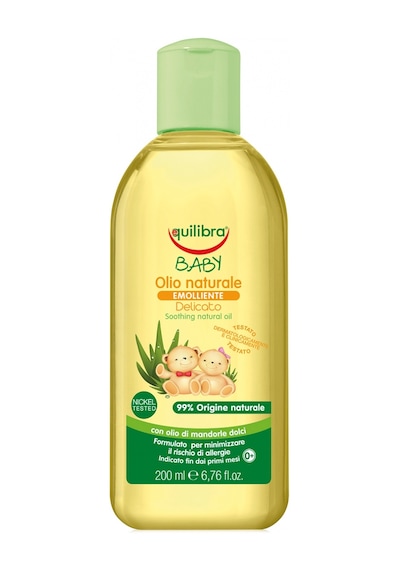 Equilibra Yatıştırıcı Doğal Bebek Yağı 200 ML