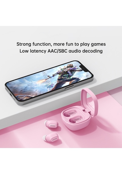 Lenovo XT62 Kulaklık Bluetooth 5.3 Kablosuz Kulak içi Kulaklık HD