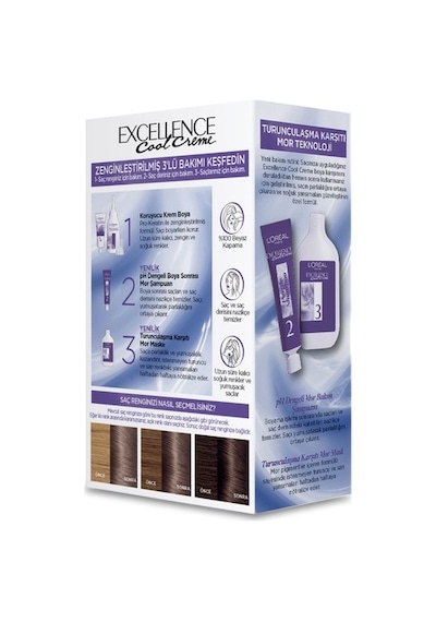 L’Oréal Paris Excellence Cool Creme Saç Boyası – 8.11 Ekstra Küll (530145105)