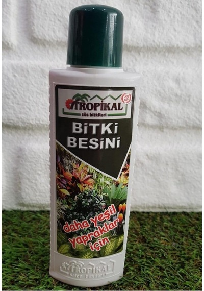 Tr Bitki Besini Yeşil Yapraklı Bitkiler Için 225 Ml Sıvı Gübre Bitki Vitamini 0,250