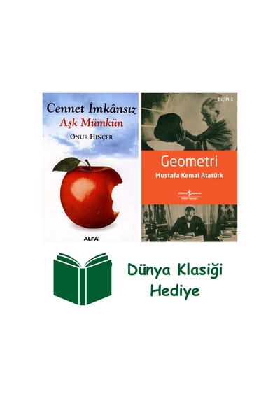 Cennet İmkânsız Aşk Mümkün + Geometri + Dünya Klasiği Hediye