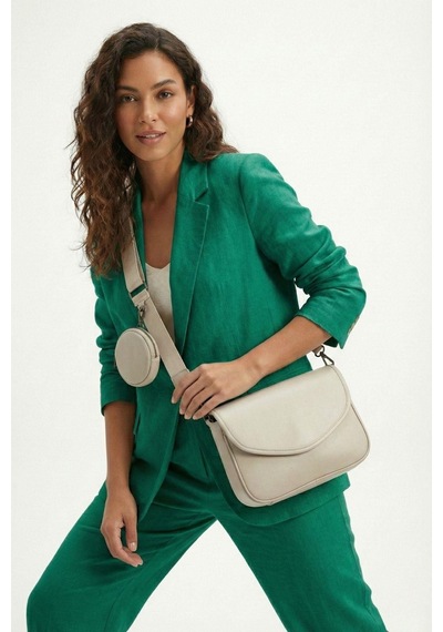 Rovebella Twin Bag Krem Çanta