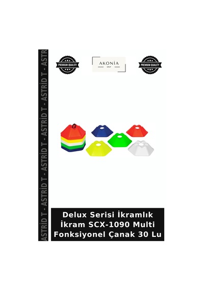 Delux Serisi İkramlık İkram Scx-1090 Multi Fonksiyonel Çanak 30 Lu Diğer