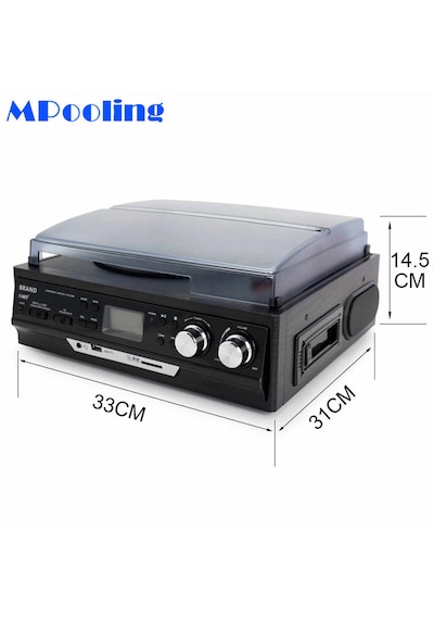 Knstar FM Radyo Bluetooth USB/SD Uyumlu Pikap