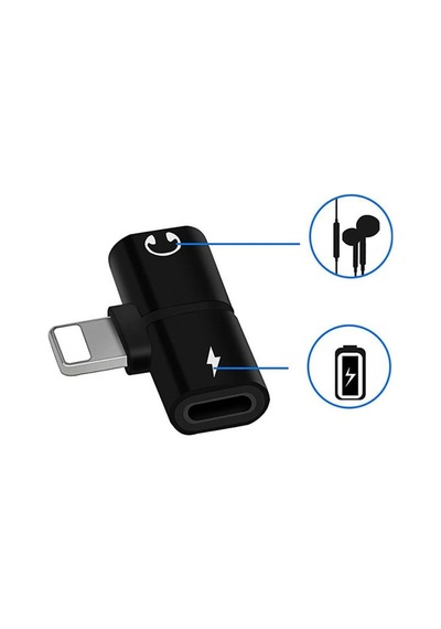 Apple  Uyumlu iPhone 7 8 Plus X Xr Xs 11 12 Pro Max Kulaklık Şarj Giriş Adaptör