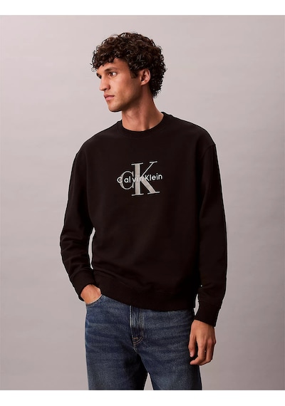 Calvin Klein Erkek Sweat Lv04rd242g Ub1 Siyah Siyah