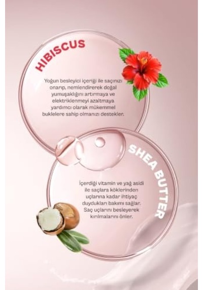 Urban Care Twisted Curls Hibiscus & Shea Butter Kıvırcık Ve Dalgalı Saçlara Özel Onarıcı Bakım Köpüğü 150 Ml- Vegan