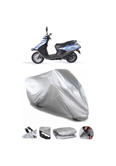 Arora Vesta 50 Gri Su Geçirmez Motosiklet Brandası Premium