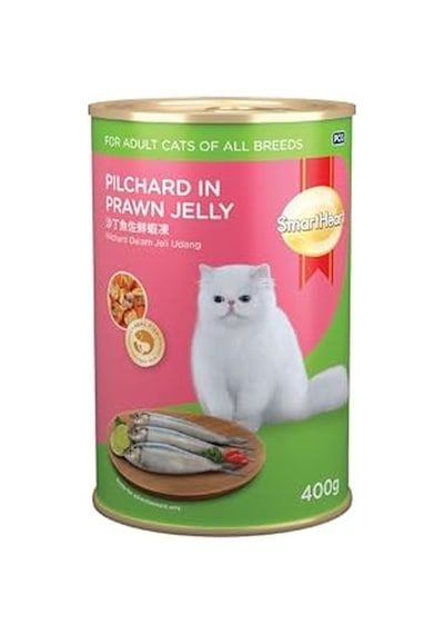 Kedi Konservesi Karides Jöleli Pasifik Sardalyesi 400 Gr