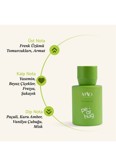 Mad Pear Hug Hair & Body Mist 50 ML