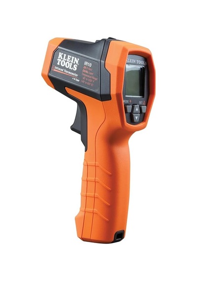 Klein Tools Ir10 Kızılötesi Termometre, Dijital, Çift Hedef Lazerli, 20:1