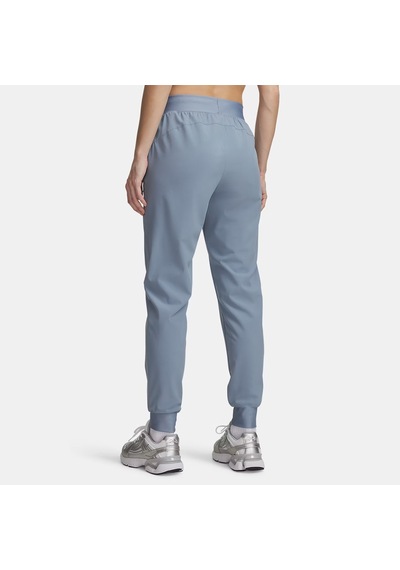Under Armour Rival Hi Rise Woven Kadın Mavi Eşofman Altı