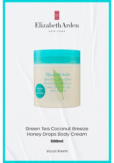 Elizabeth Arden Green Tea Coconut Breeze Honey Drops Hindistan Cevizli Yoğun Nemlendirici Vücut Kremi 500 ML