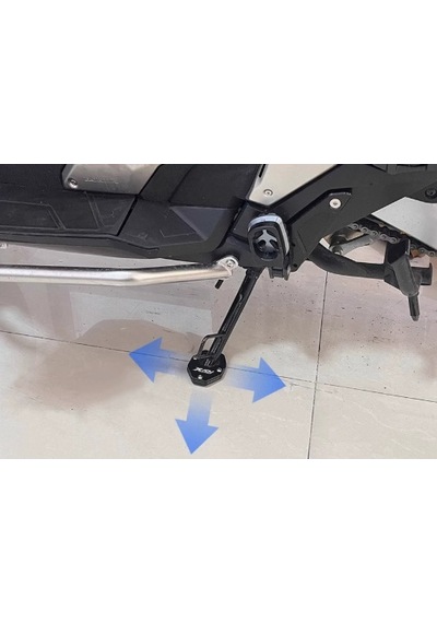 Honda X-adv750 Forza750 Nc750x Ayaklık Genişletme Cnc Aluminyum-379