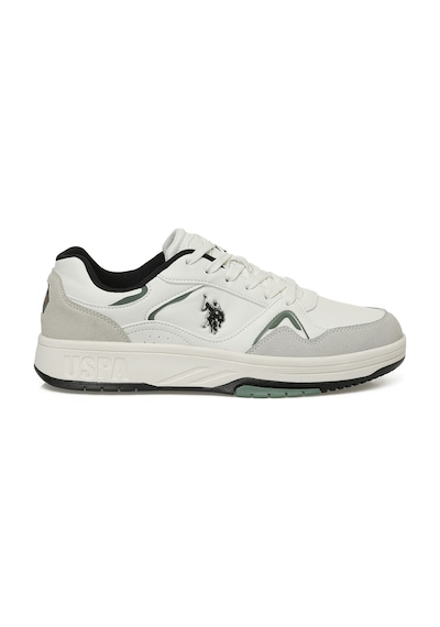 U.s. Polo Assn. Wızard 5pr Beyaz Erkek Sneaker 000000000102021304 Beyaz-yesıl