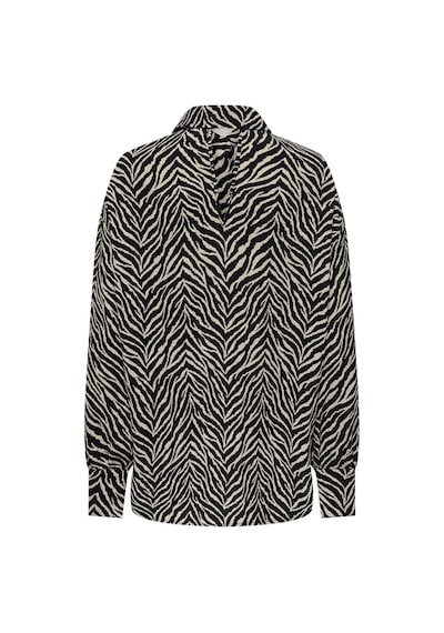 Only Onlkatty Lıfe L/s Loose Shırt Ptm Kadın Siyah Gömlek - 15341494