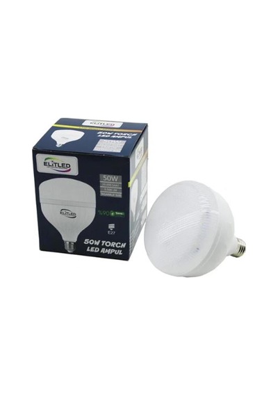 Elitled 50w Beyaz Torch Ampul