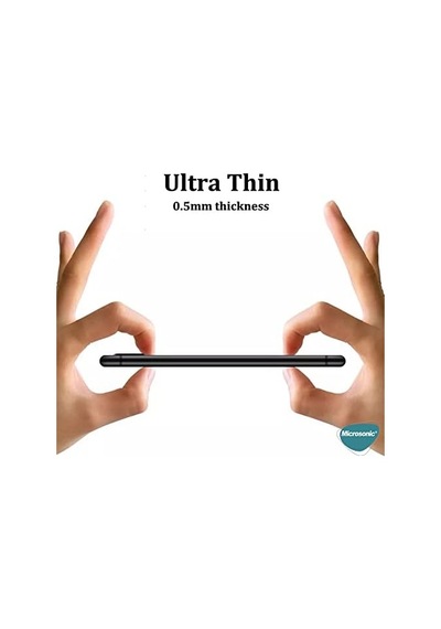 Matte Silicone Omix X600 İçin Kılıf Siyah X600 İle Uyumlu Kılıf - Siyah 50 x 22