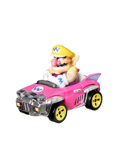 Hot Wheels Mario Kart Karakter Araçlar Warıo Grn22 Çok Renkli