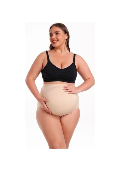 Fit Women Kadın Hamile Yüksek Bel Slip Külot 1020 Ten