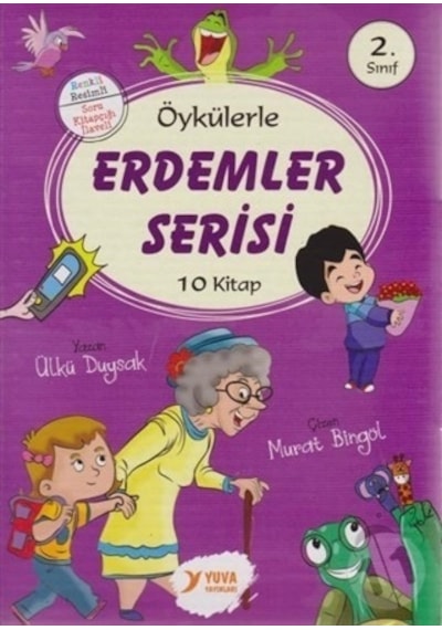 Yuva Yayınları 2.Sınıf Öykülerle Erdemler Serisi 10 Kitap