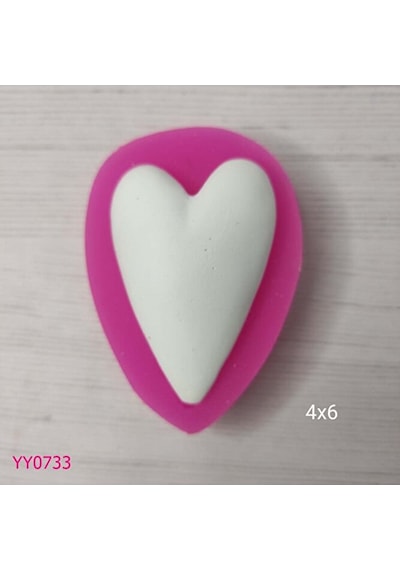 Yy0733 Kalp Silikon Kalıp