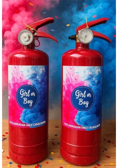 Metropol 1 Kg Cinsiye Belirleme Tüpü, Baby Showerpartisi Tüpü Pembe Renk - 748475800