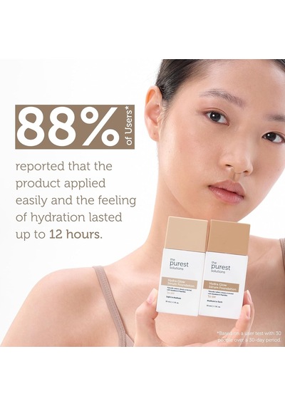 The Purest Solutions Nemlendirici &amp Canlandırıcı Serum Fondöten Spf 50, 30 Mililitre Orta/koyu Ton