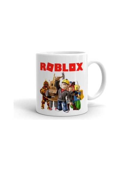 Roblox Tasarım Seramik İthal Porselen Seramik Kupa Bardak Çok Renkli