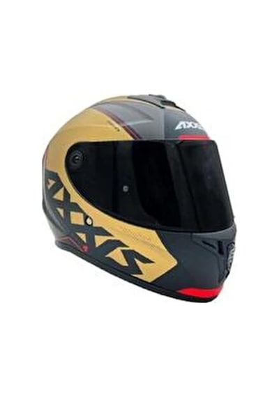 Motosiklet Full Face Draken S Mat Kırmızı-kahverengi A9 V.2 Motor Kaskı Çok Renkli
