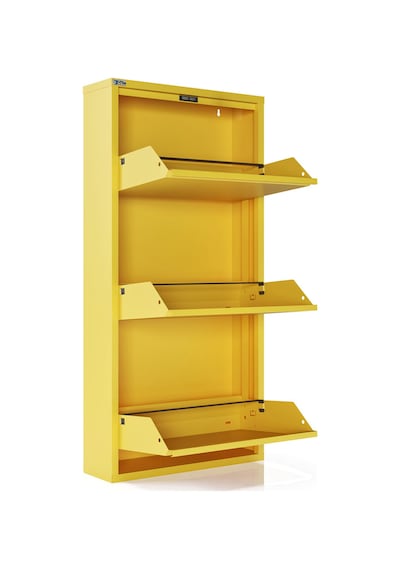 Ceha 3'lü Metal Ayakkabılık - Sarı K.AYK-3 /AB1018