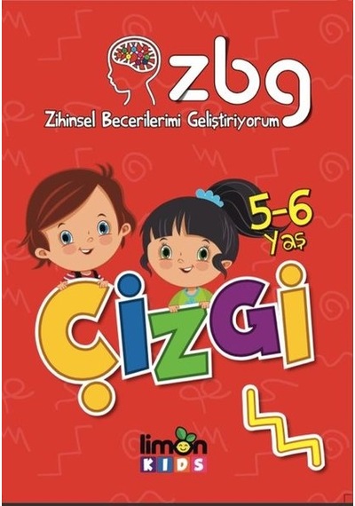 Çizgi 5-6 Yaş-Zihinsel Becerilerimi Geliştiriyorum- Limonkids