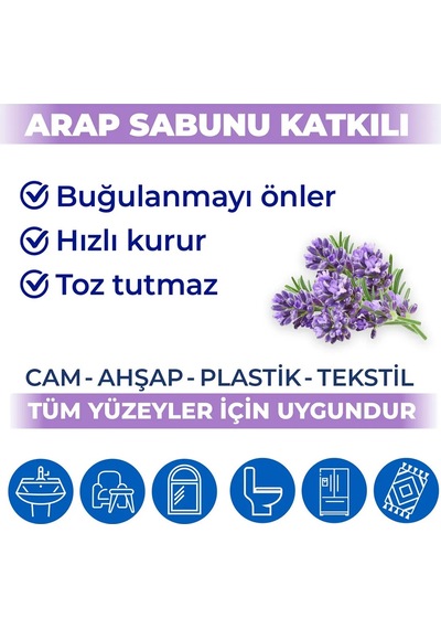 Bingo Clean Yüzey Temizlik Havlusu Lavanta Kokulu Beyaz 12 x 96 Yaprak