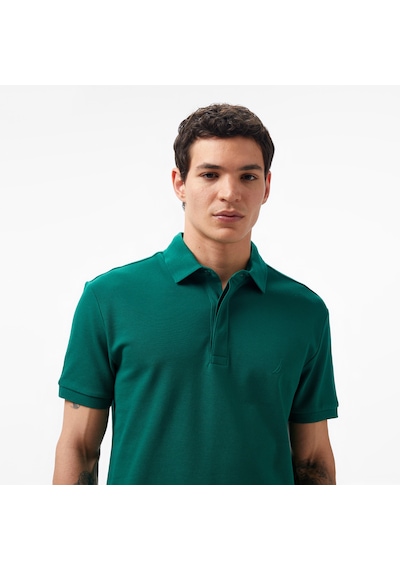 Nautica Erkek Yeşil Slim Fit Polo Düz K35062t Yeşil