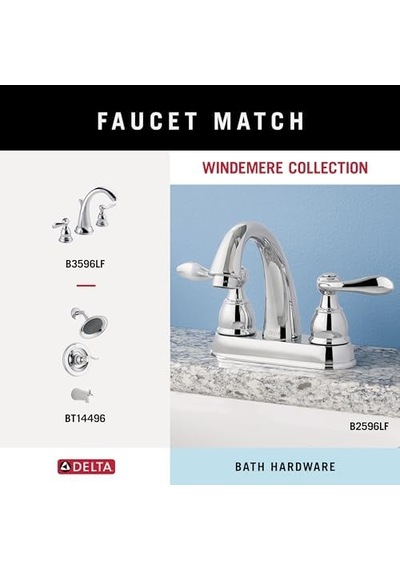 Delta Windemere Havlu Kancası, Krom, Banyo Aksesuarları, 70035